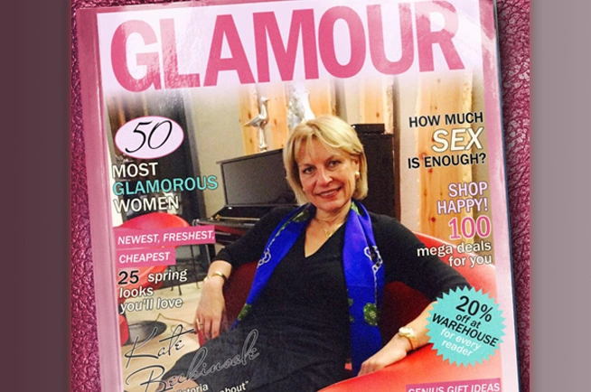 Adrienne Stark featured in TIME and GLAMOUR magazines for her work on women’s presence and business style